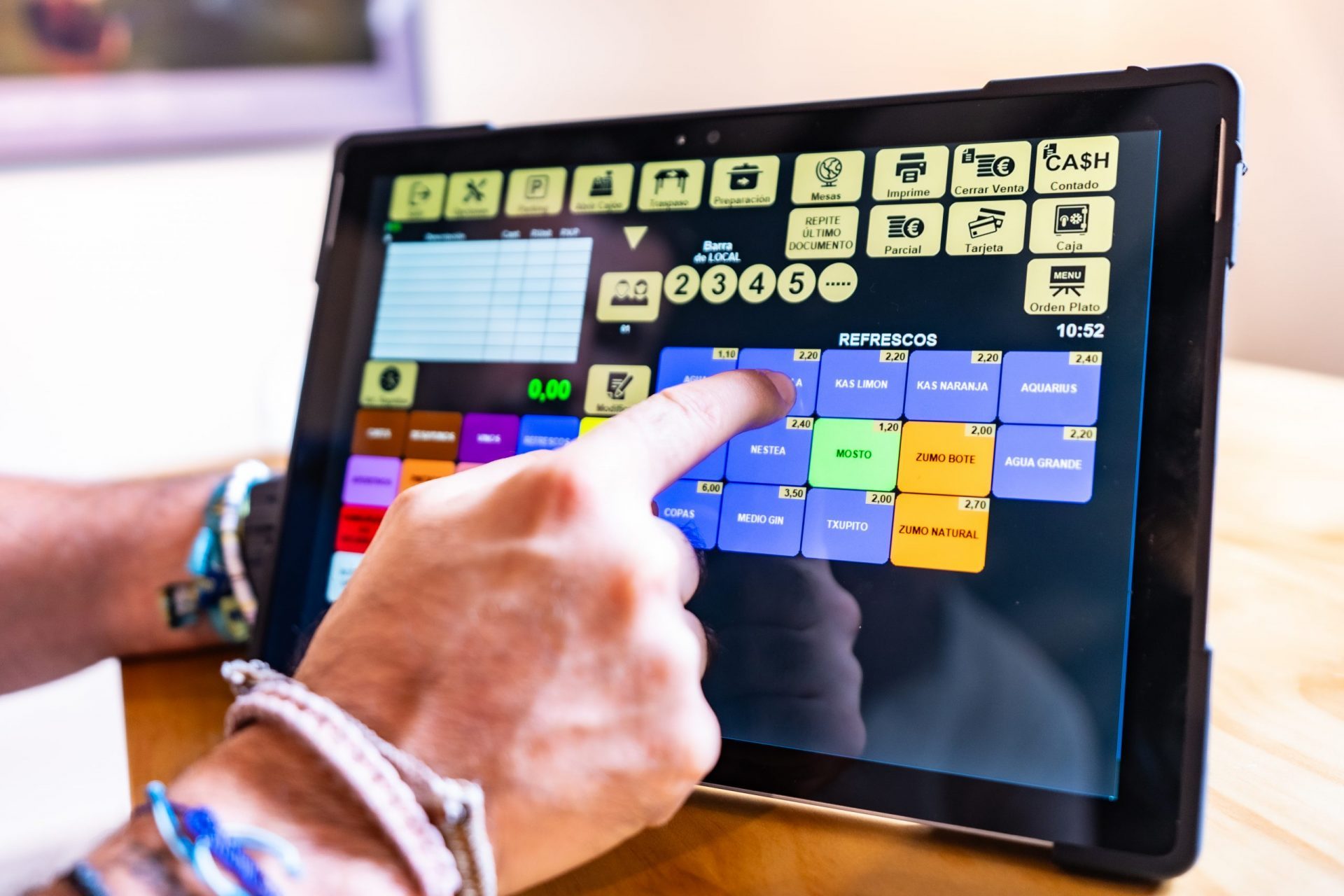 Control de ventas en tiempo real con software especializado